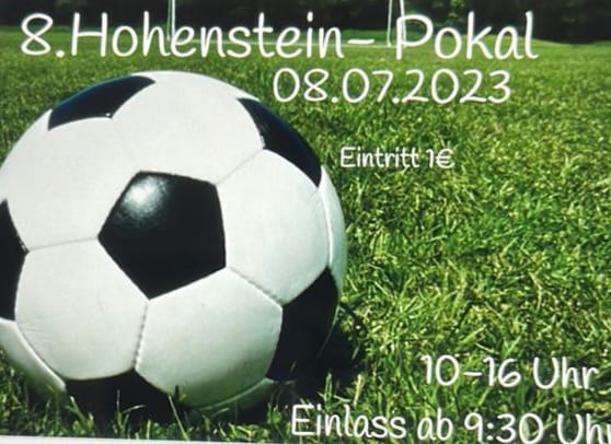 Ankündigung Hohenstein Pokal